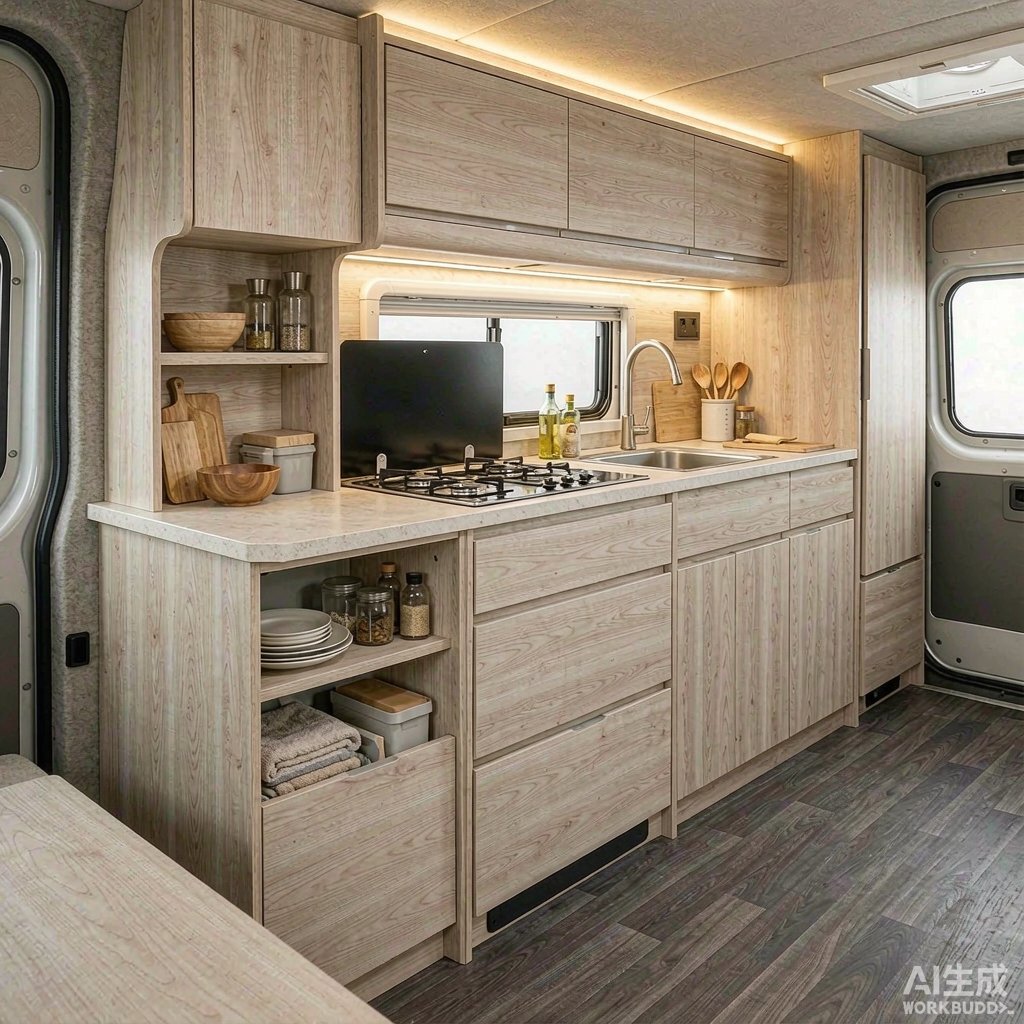 B型房车专用旅居柜体