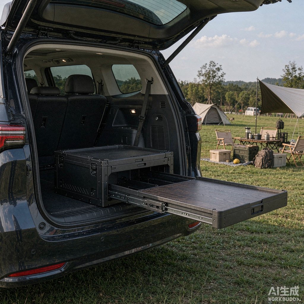 MPV后备箱露营魔盒