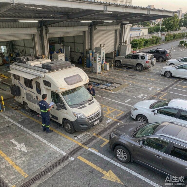 宿营车整车年检对接