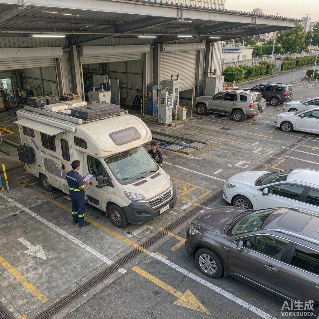 宿营车整车年检对接